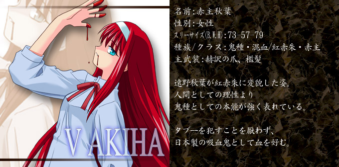 Akiha Vermilion from Lunar Princess