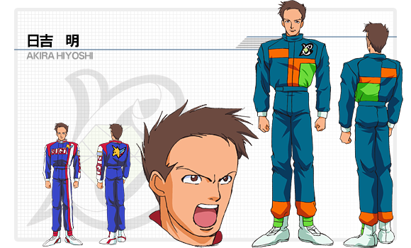 Akira Hiyoshi from Future GPX Cyber Formula