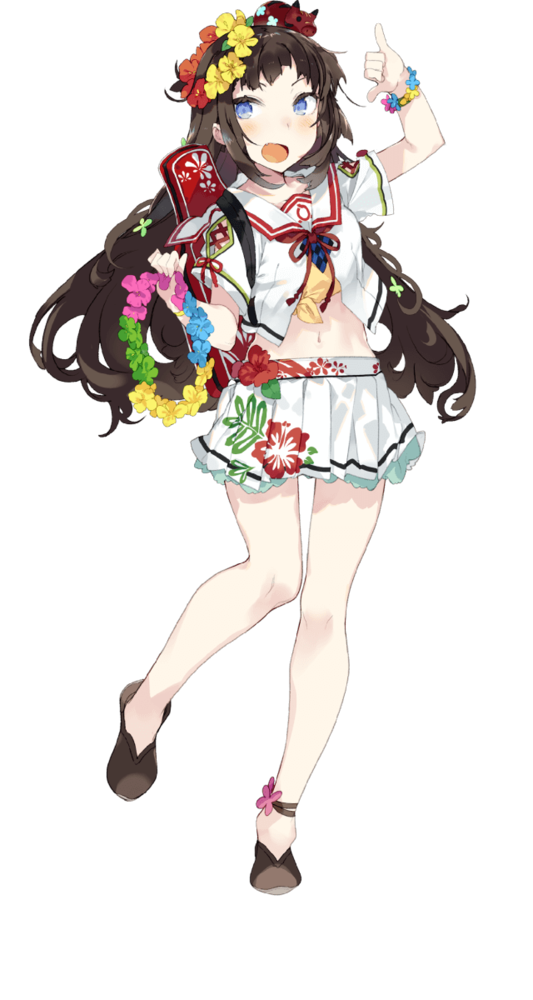 Aloha Iwaki from Onsen Musume