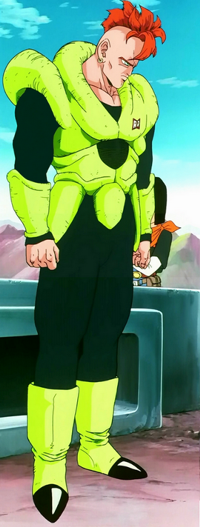 Android 16 from Dragon Ball Z