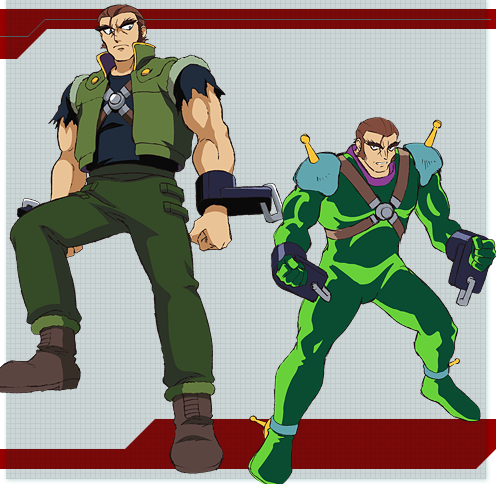 Argo Gulskii from Mobile Fighter G Gundam