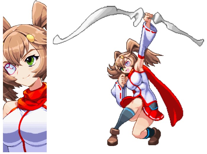 Ayane Ikuse from Vanguard Princess