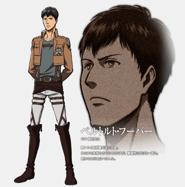 Bertholt Hoover from Attack on Titan