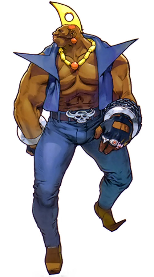 Birdie from Street Fighter