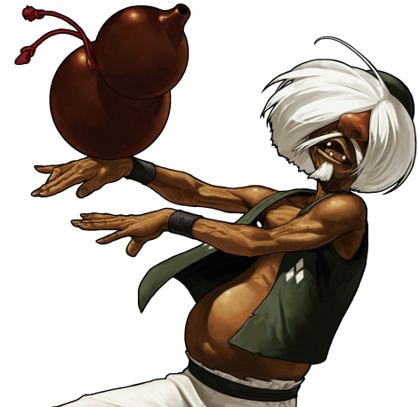 Chin Gentsai from The King of Fighters