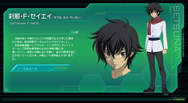 Setsuna F Seiei